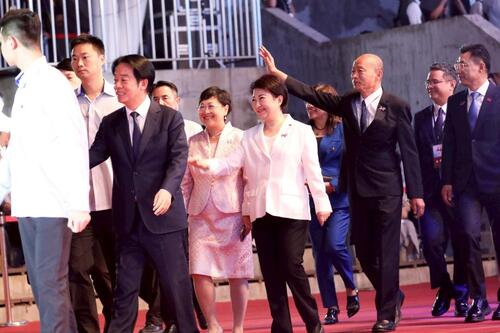 1141009國慶晚會在台中！盧市長致詞籲各界關懷花蓮：「善良、團結、勇敢」是立國精神 賴總統：沒台灣就沒中華民國 絕不能放棄主權