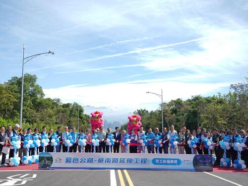 1141031近20年期待！斥資13億大肚「藍色公路」延伸向上路今完工通車