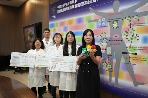 1141121興大洪慧芝教授登上《PNAS》破解癌症抑制蛋白 p53 被「關機」的祕密產品圖