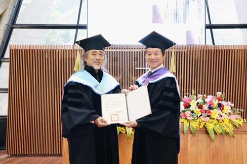 1150116建築大師姚仁喜榮膺東海大學名譽博士學位 感性回憶母校時光是一生最深幸運
