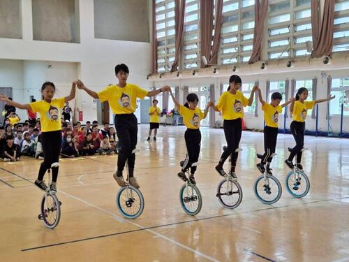 1150425騎出生命韌性與自信光芒 中市第四屆特教盃獨輪車邀請賽今登場