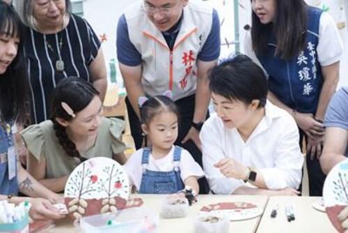 1150427台中有喜好事花生！龍井親子館開幕 盧市長：實現「區區親子館」共創在地幸福