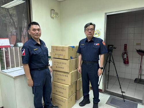 1150501掃毒沒在手軟！中市警押運 390公斤 上億元毒品瞬間化灰燼