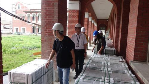 1150506百年古蹟「台中州廳」活化再利用 工程進度全速推進 打造舊城文化新核心