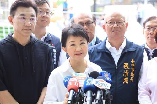 1150507盧秀燕再表態：軍購8、9千億先過 委製商購放明年預算！ 中市蟬聯漢他病毒零病例 盧秀燕親領軍跨局處防疫