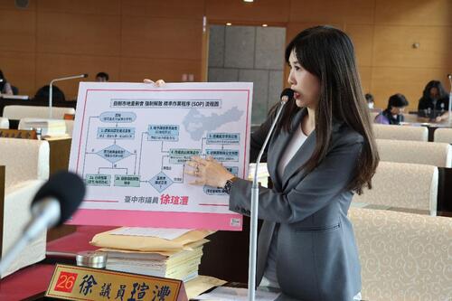1150519徐瑄灃議員關心中市府解散大夫第自辦市地重劃會 盧秀燕：會維護土地所有人權益