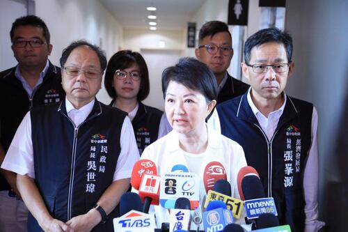 1150520爆購物中心試衣偷拍案 盧秀燕市長：台中擴大稽查17家百貨、賣場 520再喊話賴清德：美中越安全 台灣就越安全 加強與美中交流互信