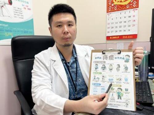 1150717上班族男性忙碌久坐辦公室 痔瘡復發造成血栓
