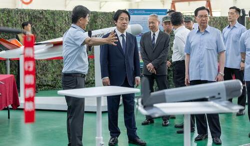 1150717視察中山科學研究院無人機研發現況 賴清德總統籲立院支持國防特別預算 守護國家安全、維護印太和平與穩定