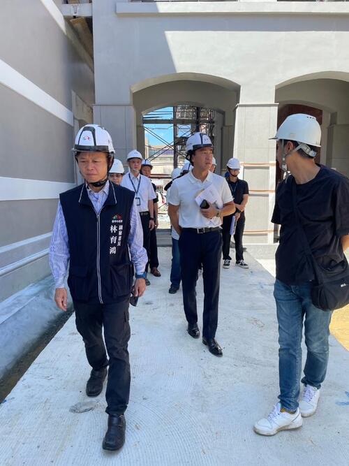 1150720台中州廳活化再利用工程邁入最後階段 中市府視察督導如期完工