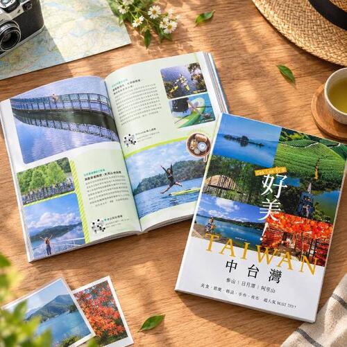 1150918《Checking In! Central Taiwan》旅遊書勇奪PATA金獎 抽限量夢幻旅宿與觀光列車套票產品圖