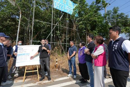 1151005中科台積電擴廠車流大 顏寬恒、顏莉敏等民代爭取新闢聯外道路產品圖