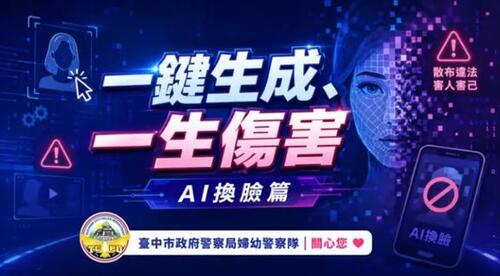 1151011一鍵生成恐成一生傷害！中警國際女孩日籲拒絕AI合成性影像產品圖