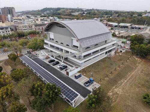 1150123斥資3.9億「烏日全民運動館」完工！中市府跨局處攜手朝8月啟用邁進