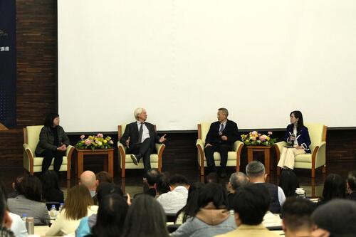 1150204諾貝爾經濟學獎得主Robert F. Engle III東海大學開講 以財務金融新思維破解氣候風險與挑戰