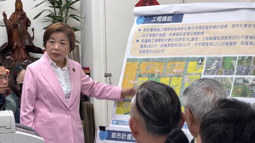 1150310中平安居社宅未蓋先爆交通隱憂 楊瓊瓔、楊大鋐會勘促優化周邊道路系統