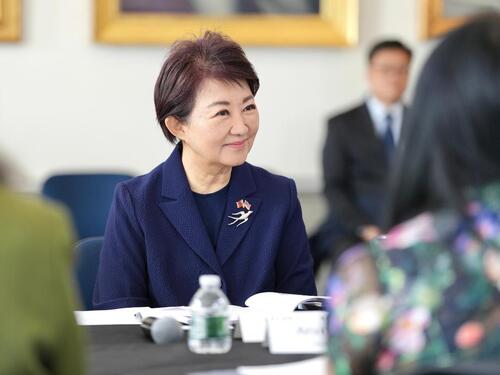 1150318盧秀燕訪美交流軍購 盧秀燕：不要輕忽戰爭發生的可能性！