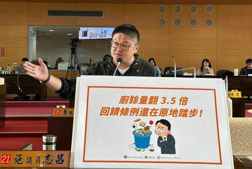 1150327廚餘量暴增3.5倍回饋卻「看得到吃不到」？ 施志昌為外埔請命：要求修法納入處理量回饋