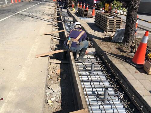 1150405中市豐勢路二段排水設施提前完工 清明強降雨發揮排洪效益