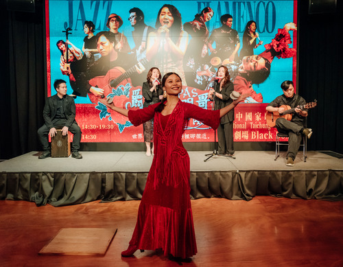 1150410白狐、有真、七彩布裙與佛朗明哥 歌劇院的春日冒險