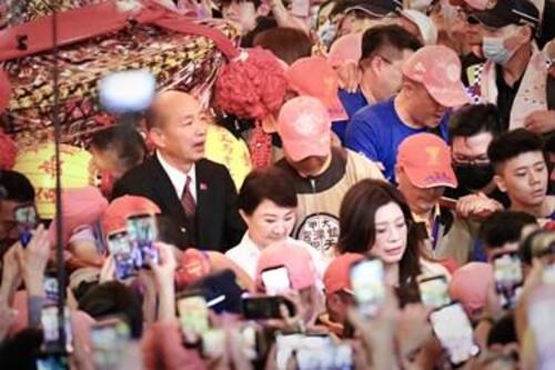 1150417農曆3月迎媽祖大甲媽17日晚起駕  盧秀燕、韓國瑜、鄭麗文扶轎